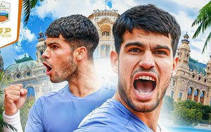 Ngược dòng bản lĩnh trước đồng hương Sinner, Carlos Alcaraz lần đầu vô địch Monte Carlo Masters