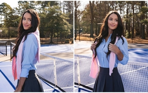 'Nữ thần tennis' nóng bỏng nhất thế giới gây sốt với bộ ảnh mới đầy quyến rũ