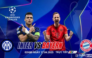 Nhận định, soi tỷ lệ Inter Milan vs Bayern Munich 2h hôm nay 17/4, tứ kết Cúp C1 châu Âu