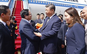 Thủ tướng Phạm Minh Chính ra sân bay tiễn Tổng Bí thư, Chủ tịch nước Trung Quốc Tập Cận Bình