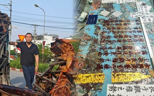 Triển lãm sắp đặt của hoạ sĩ Lê Hữu Hiếu: 'Từ chiến thắng Bạch Đằng đến đại thắng 30/4/1975'