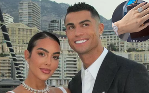 Bạn gái Ronaldo khoe nhẫn đính hôn khổng lồ, tiếp tục làm rộ lên nghi vấn kết hôn