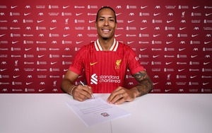 Van Dijk chính thức ký hợp đồng mới với Liverpool, nhận lương kỷ lục ở châu Âu
