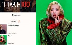 Rosé Blackpink lọt Top 100 người ảnh hưởng nhất 2025, được sao Hollywood ca ngợi
