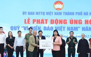 Hà Nội: Hơn 40 tỷ đồng ủng hộ Quỹ "Vì biển, đảo Việt Nam" năm 2025