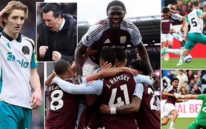 Bùng nổ trong 11 phút, Aston Villa đại thắng Newcastle, nuôi hy vọng dự Cúp C1