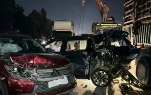 Tai nạn liên hoàn trên cao tốc Nội Bài - Lào Cai: Thiệt hại ban đầu có 11 ô tô bị hư hỏng