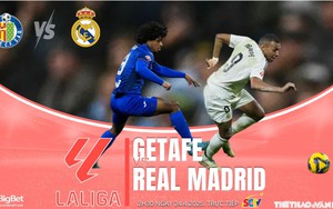 Nhận định, soi tỷ lệ Getafe vs Real Madrid 02h30 ngày 24/4, La Liga vòng 33