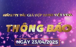 Đấu giá biển số xe Mô tô – Xe gắn máy ngày 23/4/2025