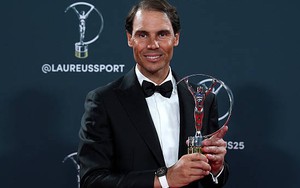 Nadal nói điều bất ngờ khi nhận giải thưởng cá nhân danh giá mới nhất sau khi giải nghệ