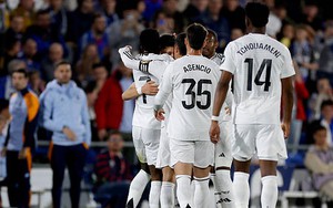 Real Madrid thắng tối thiểu Getafe, quyết đua vô địch La Liga với Barca