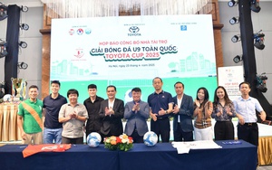 30 đội bóng dự giải U9 toàn quốc Toyota Cup 2025