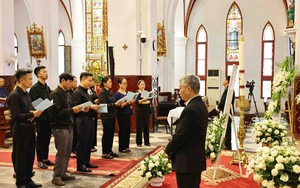 Lễ viếng Đức Giáo Hoàng Francis tại Nhà thờ Lớn Hà Nội