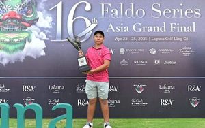 Tay golf 15 tuổi của Việt Nam vô địch giải đấu lớn khi vượt qua đối thủ Hàn Quốc