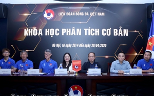 Bóng đá Việt Nam lần đầu có lớp học phân tích