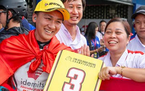 Tay đua Việt Nam về đích thứ 3 ở Thái Lan tại cuộc đua mô tô châu Á 2025