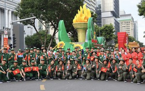 Không khí Tổng duyệt cấp Nhà nước lễ kỷ niệm, diễu binh, diễu hành kỷ niệm 50 năm Giải phóng miền Nam, thống nhất đất nước