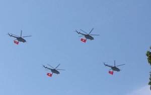 Lực lượng không quân tham gia Tổng duyệt Lễ diễu binh, diễu hành