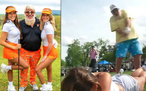 "Cậu bé hư hỏng" làng golf gây bão với cú đánh độc lạ có một không hai