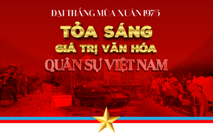Đại thắng mùa Xuân 1975 - Tỏa sáng các giá trị văn hóa quân sự Việt Nam