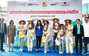 Đà Nẵng đón chuyến bay thẳng đầu tiên từ Almaty - Kazakhstan 