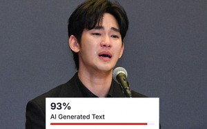 Fan nghi ngờ bài phát biểu của Kim Soo Hyun tại họp báo khẩn cấp do AI viết