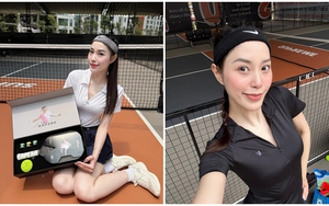 Nhan sắc cuốn hút của mỹ nhân pickleball, từng lọt top 10 Hoa hậu Hoàn vũ Việt Nam