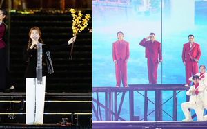 Hòa Minzy dịu dàng diện áo bà ba, dàn 'anh trai' xuất hiện hào hùng trong 'Mùa xuân thống nhất'