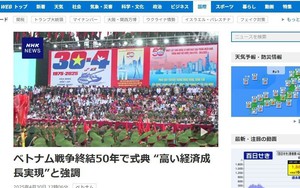 Truyền thông Nhật Bản nêu bật thông điệp đoàn kết tại Lễ kỷ niệm 50 năm Giải phóng miền Nam