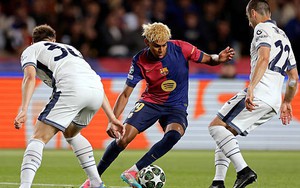 Lamine Yamal solo ghi bàn ngoạn mục trong trận đấu thứ 100 cho Barca 