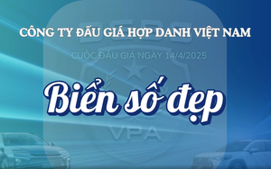 THÔNG BÁO TỔ CHỨC ĐẤU GIÁ BIỂN SỐ XE Ô TÔ - NGÀY 14/04/2025