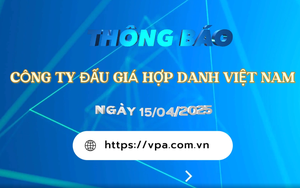 THÔNG BÁO TỔ CHỨC ĐẤU GIÁ BIỂN SỐ XE Ô TÔ - NGÀY 15/04/2025
