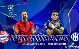 Nhận định, soi tỷ lệ Bayern Munich vs Inter Milan 2h hôm nay ngày 9/4, UEFA Champions League
