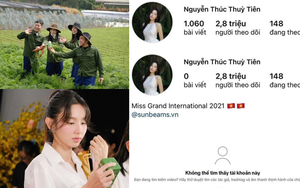 Hoa hậu Thùy Tiên đóng loạt tài khoản mạng xã hội sau tin "có liên quan" đến vụ kẹo Kera