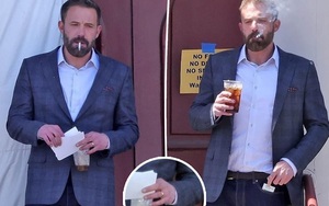 Ben Affleck bất ngờ đeo nhẫn cưới trên phim trường: Bí ẩn hay chỉ là vai diễn?