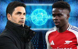 Arsenal được 'siêu máy tính' dự đoán vượt qua Real Madrid, nhưng liệu có thể vô địch?