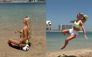 Cầu thủ bóng đá quyến rũ nhất thế giới gây sốt với bộ trang phục gây bỏng mắt