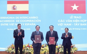 Việt Nam và Tây Ban Nha ký Bản ghi nhớ hợp tác về văn hoá và thể thao