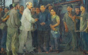 Triển lãm “Hồ Chí Minh trong nghệ thuật tạo hình”: Tưởng nhớ công ơn vĩ đại của Người