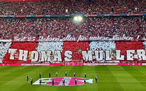 Bayern Munich tri ân huyền thoại Thomas Muller 