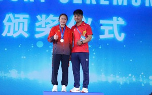 Nữ lực sĩ Việt Nam xuất sắc vượt qua nhà vô địch Olympic, giành huy chương trên đất Trung Quốc