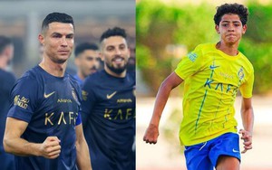 Con trai của Ronaldo đá hay, đầy hứa hẹn