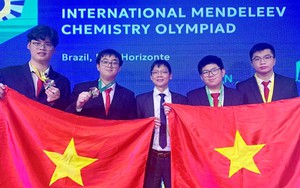 4 học sinh Việt Nam giành huy chương tại “Kỳ thi Hóa học khó nhất hành tinh”