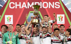 Hạ Milan ở Cúp Ý, Bologna giành danh hiệu đầu tiên sau 51 năm