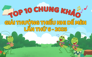 Top 10 chung khảo Giải thưởng Thiếu nhi Dế Mèn lần thứ 6 - 2025