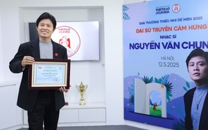 Ca khúc của "Đại sứ truyền cảm hứng" giải thưởng Dế Mèn vào đề thi Văn