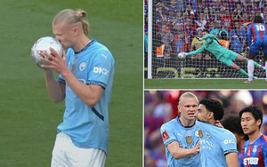 Guardiola bối rối khi Haaland nhường đồng đội đá 11m ở chung kết Cúp FA