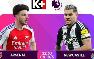 Link xem trực tiếp bóng đá Arsenal vs Newcastle, 22h30 hôm nay, Ngoại hạng Anh vòng 37