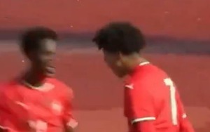 Con trai 14 tuổi của Ronaldo lập cú đúp cho đội trẻ quốc gia, tái hiện màn ăn mừng thương hiệu CR7