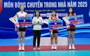 Chủ công Việt Nam 17 tuổi cao gần 1m9 được vinh danh sau khi vô địch giải quốc gia, trận chung kết ghi 27 điểm